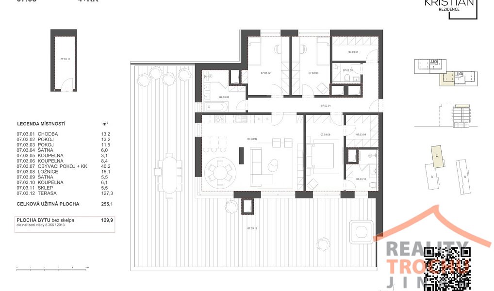 Prodej bytu 4+kk 130 m², Hradec Králové – náhled fotky 8