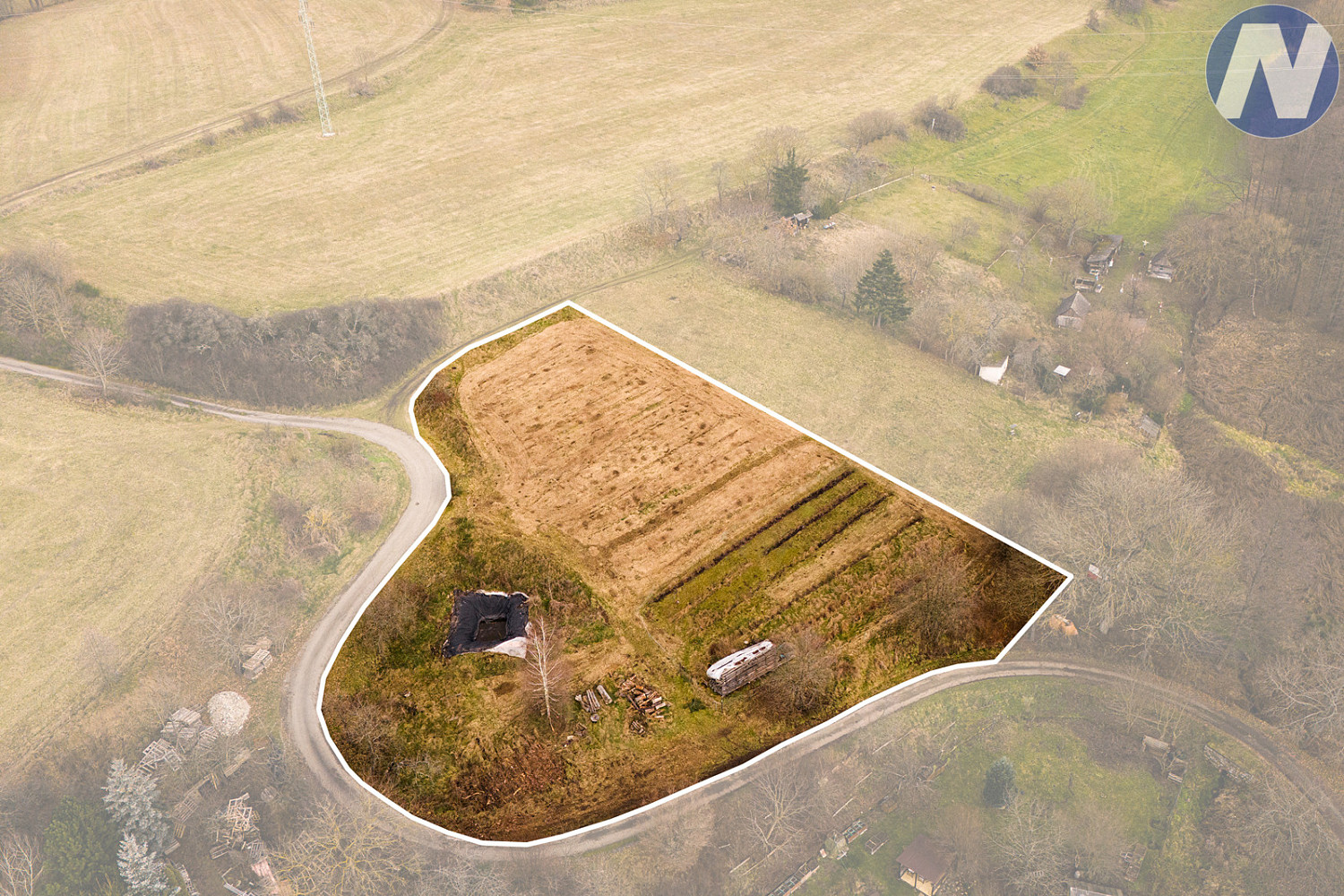 Prodej stavebního pozemku 3 733 m²