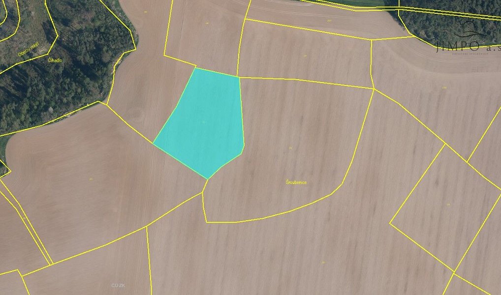 Prodej pole 15 301 m², Čistá – náhled fotky 4