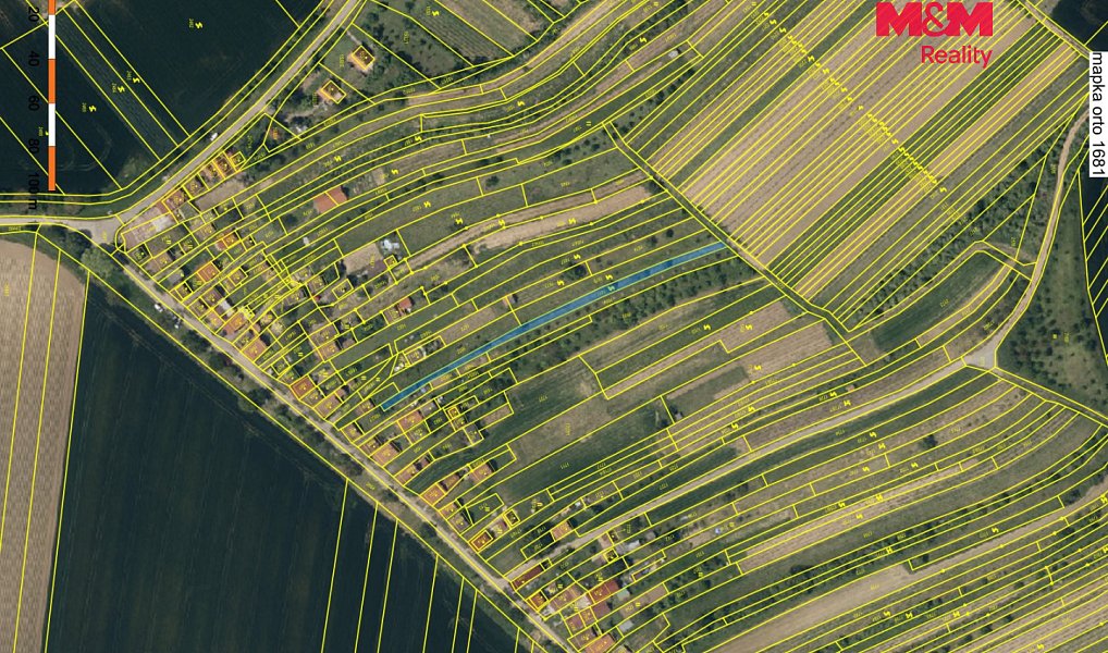 Prodej pole 610 m², Vlkoš – náhled fotky 2