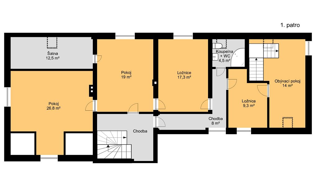 Prodej domu 240 m² s pozemkem 1 122 m², Střížovice – náhled fotky 56