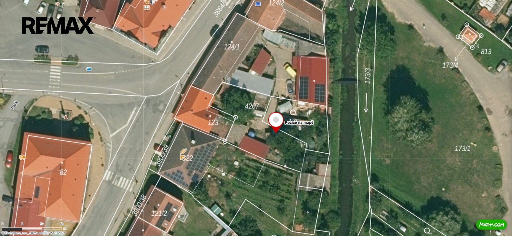 Prodej zahrady 696 m²