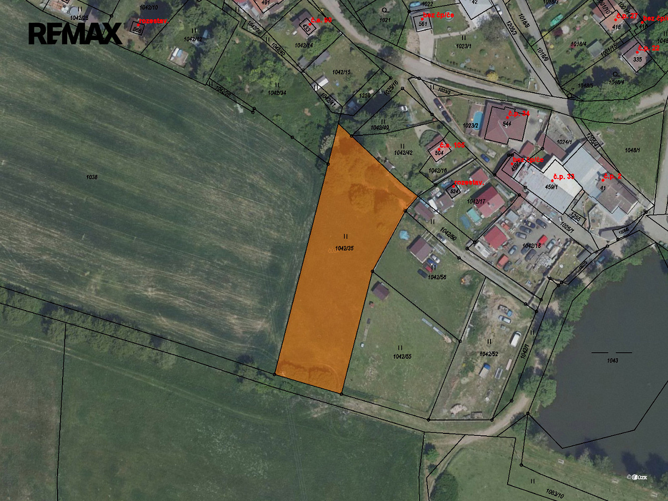 Prodej stavebního pozemku 2 512 m² — photo 3