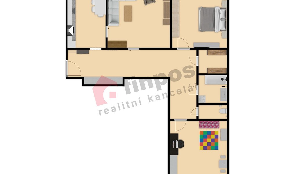 Pronájem bytu 3+1 75 m², Most – náhled fotky 14