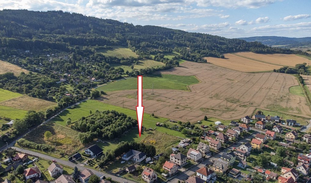 Prodej stavebního pozemku 1 096 m², Sušice – náhled fotky 3