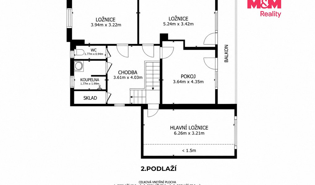 Prodej domu 160 m² s pozemkem 1 231 m², Pražmo – náhled fotky 18