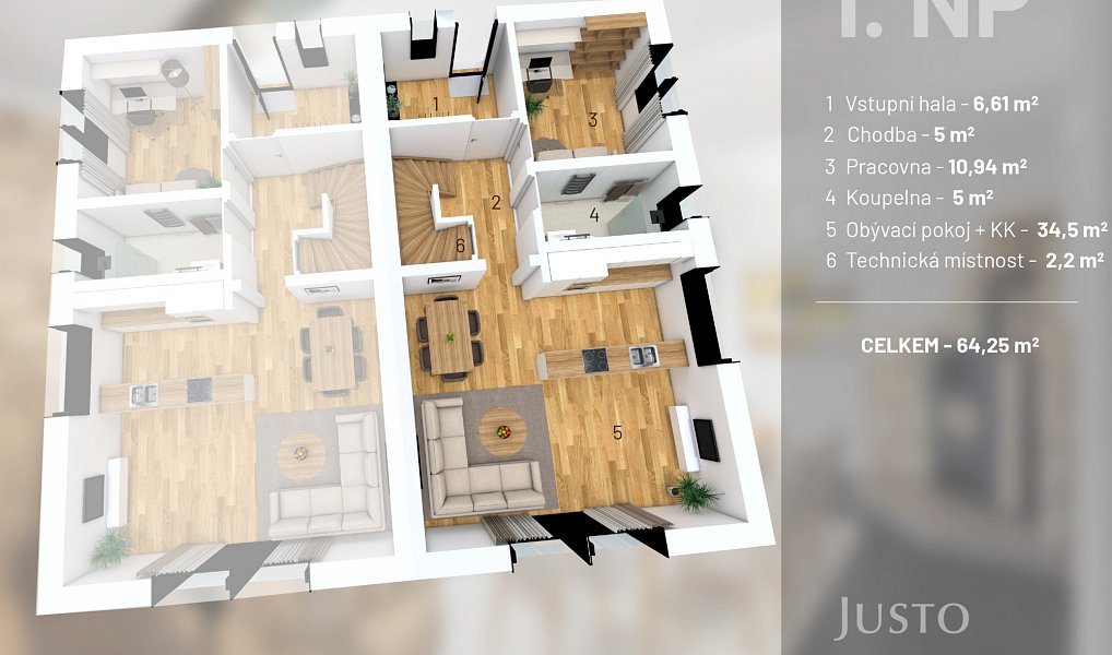 Prodej bytu 5+kk 123 m², Včelná – náhled fotky 7