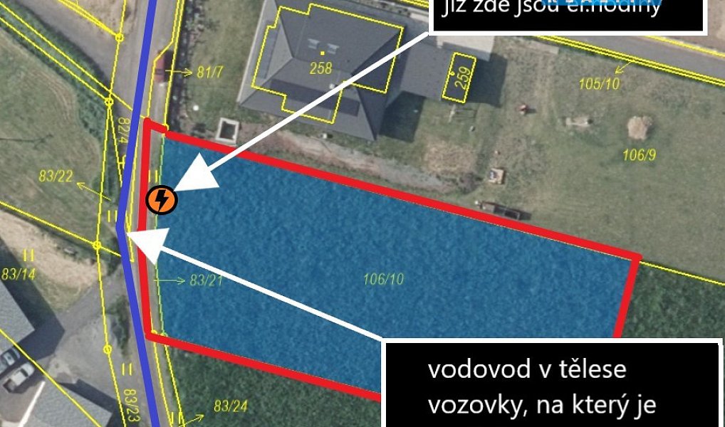 Prodej stavebního pozemku 1 845 m², Rtyně nad Bílinou – náhled fotky 11