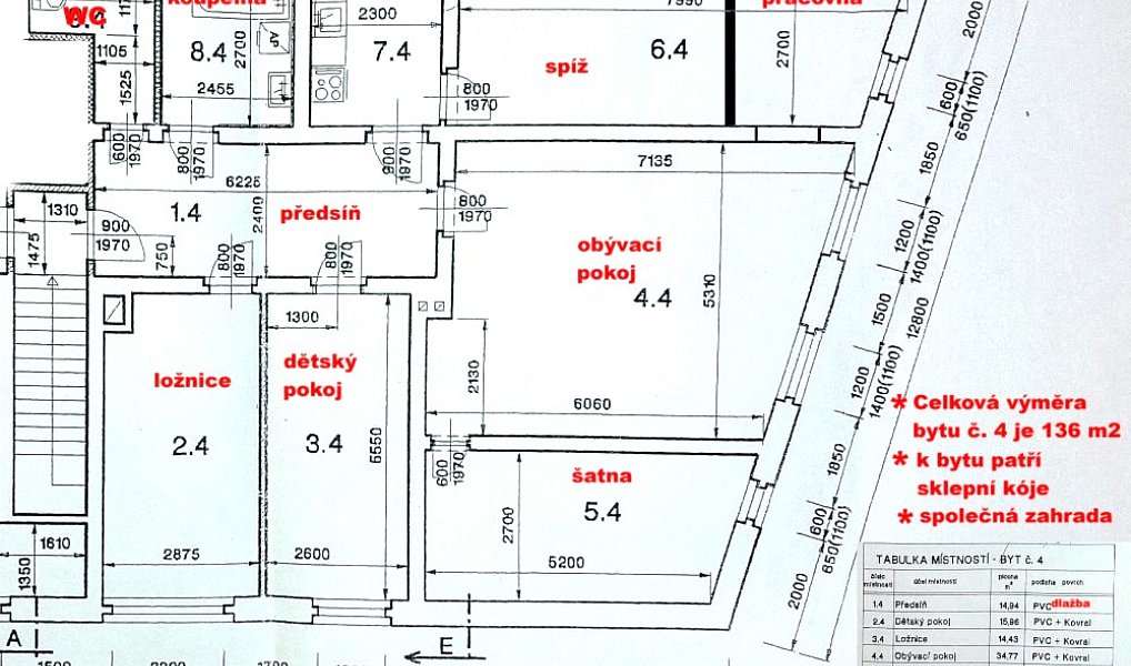 Prodej bytu 4+1 136 m², Volary – náhled fotky 24