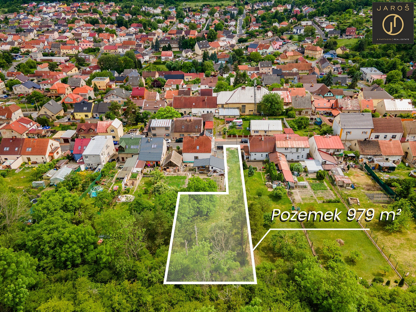 Prodej stavebního pozemku 979 m²