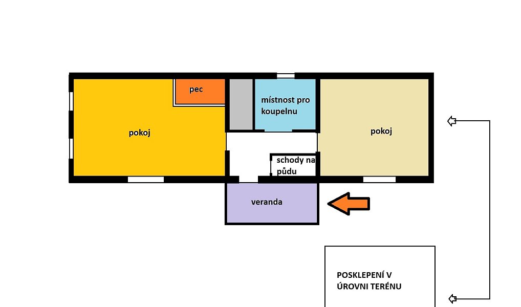 Prodej chalupy 70 m² s pozemkem 1 739 m², Jickovice – náhled fotky 24