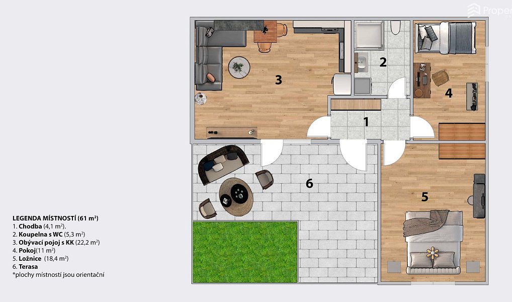 Pronájem domu 61 m² s pozemkem 283 m², Brno – náhled fotky 18