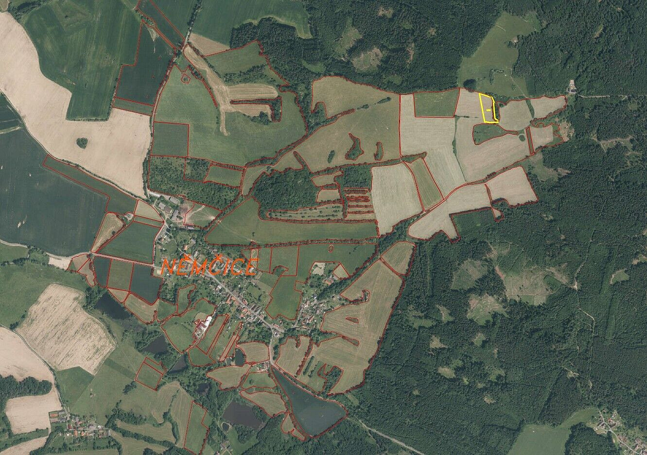 Prodej pole 6 712 m² – fotografie 2