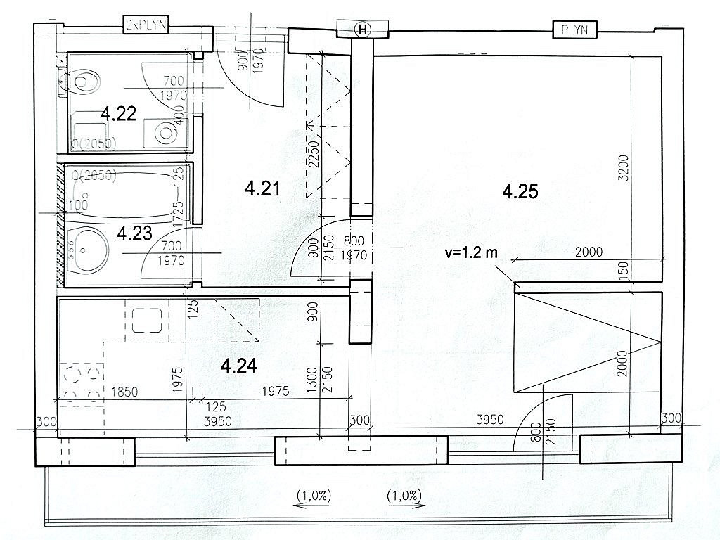 Prodej bytu 1+kk 41 m² – fotografie 2