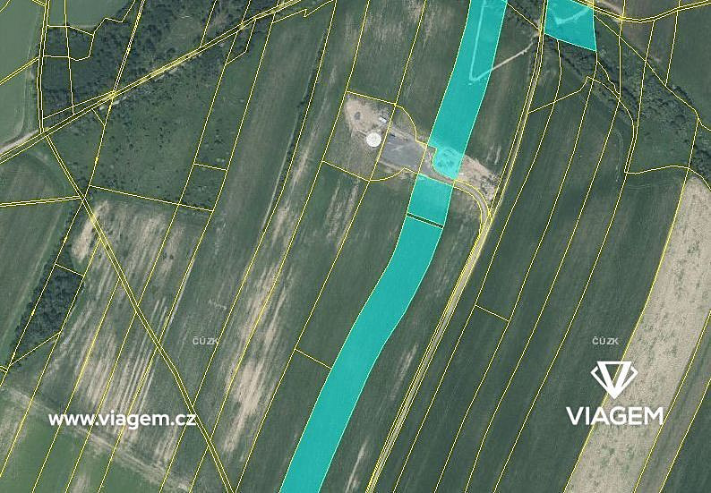 Prodej pole 11 771 m² – pohled 3