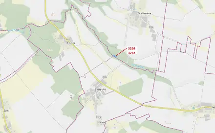 Dražba lesa 3 183 m², Svatý Jiří