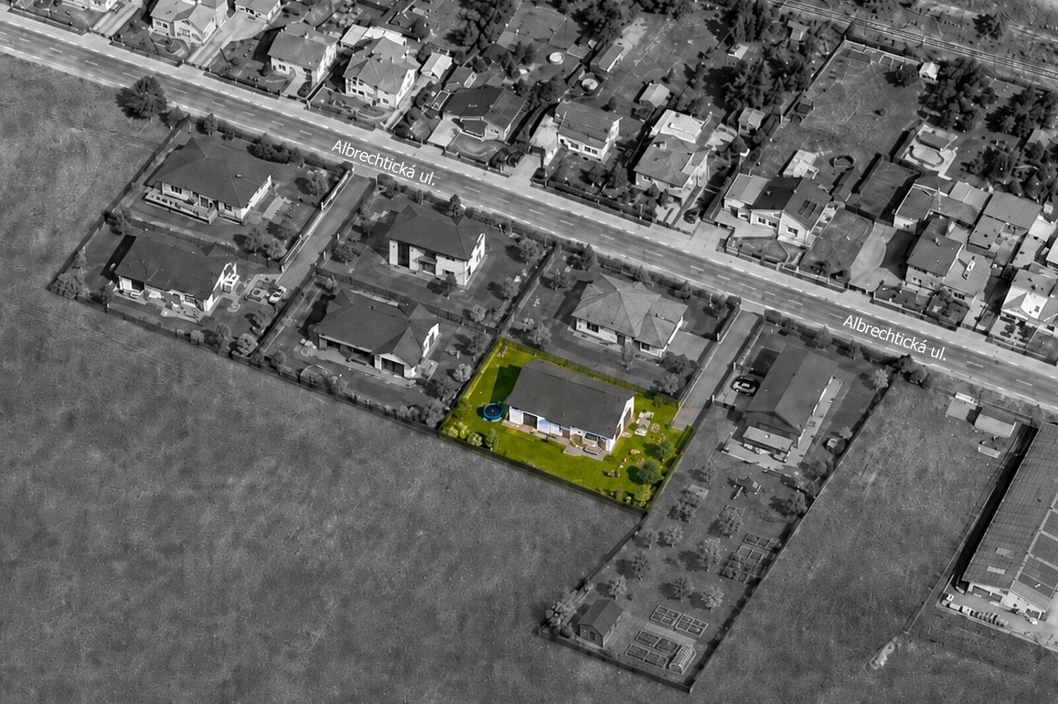 Prodej stavebního pozemku 1 102 m² – fotografie 2