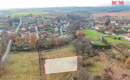 Prodej stavebního pozemku 1 155 m², Františkovy Lázně - Žírovice, okres Cheb