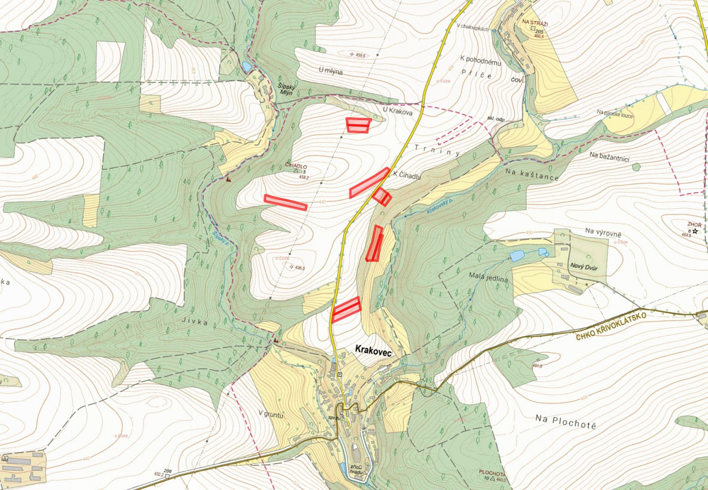 Prodej pole 14 947 m² – fotografie 2
