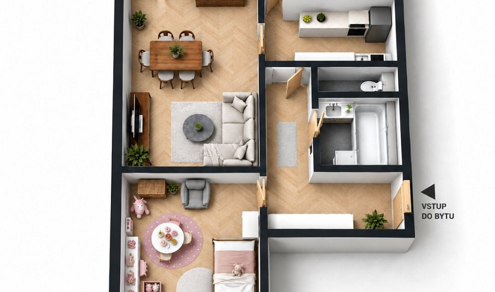 Prodej bytu 3+1 82 m², Hradec Králové – náhled fotky 18