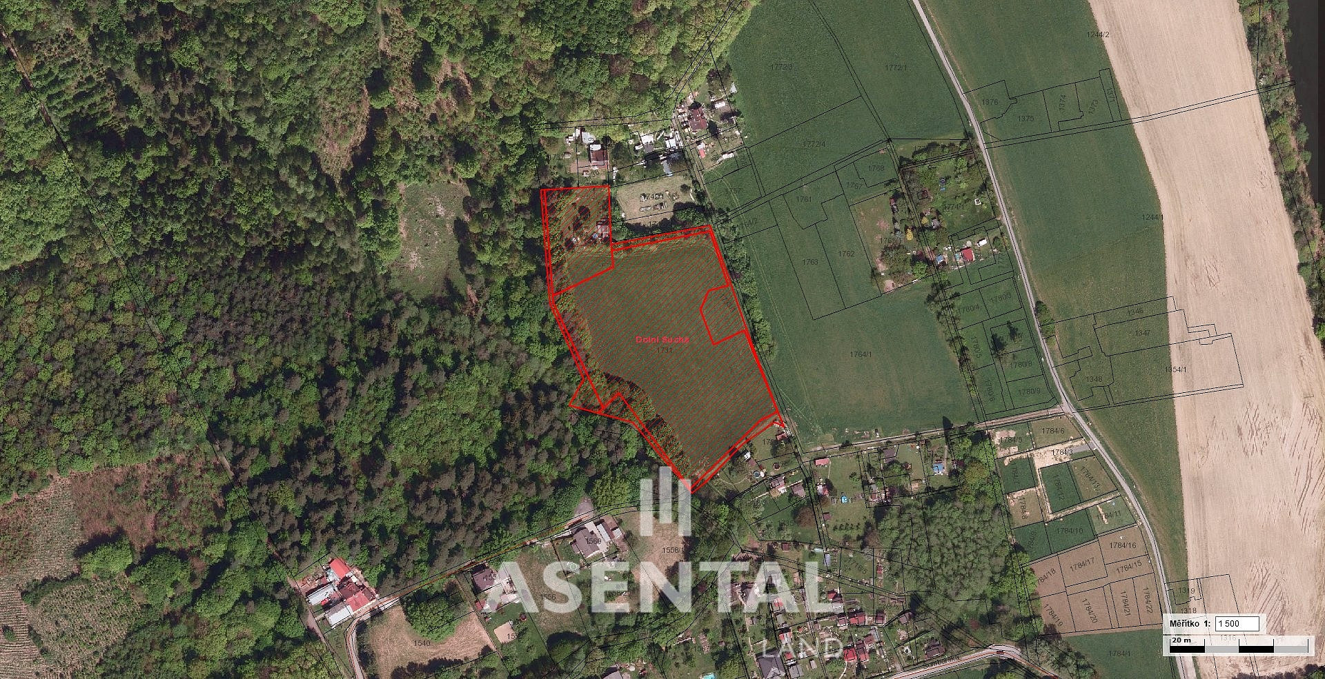 Prodej stavebního pozemku 14 011 m²