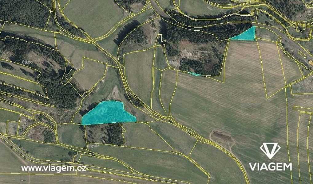 Prodej lesa 1 817 m², Otročín – náhled fotky 3