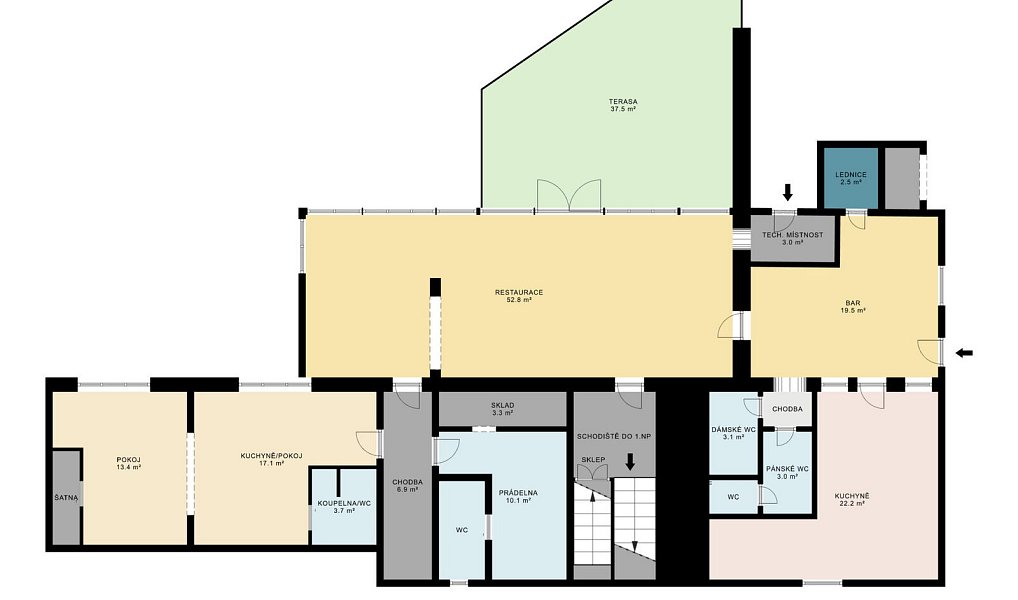 Prodej domu 364 m² s pozemkem 1 261 m², Votice – náhled fotky 3