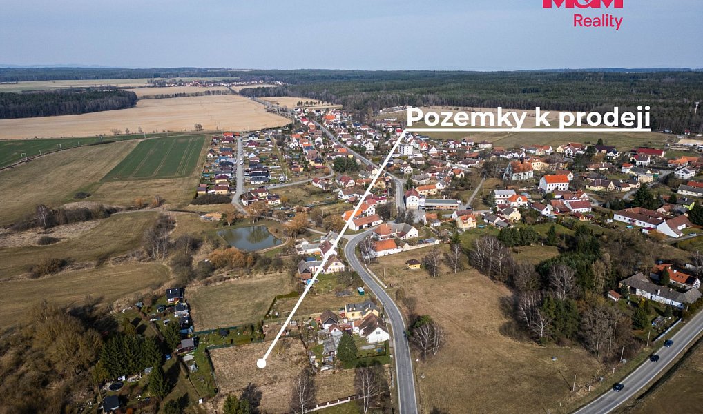 Prodej stavebního pozemku 866 m², Sudoměřice u Bechyně – náhled fotky 3
