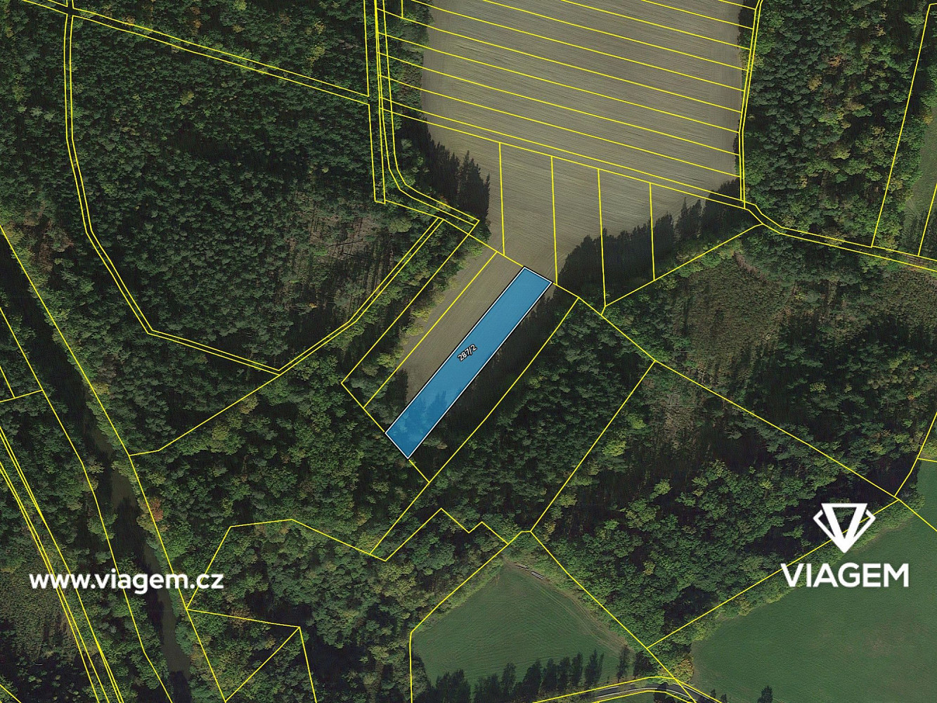 Prodej pole 859 m² – fotografie 4