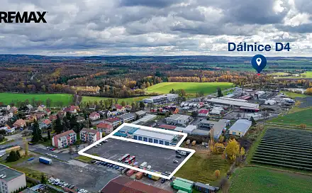 Pronájem kanceláře 2 043 m², Příbramská, Dobříš, okres Příbram