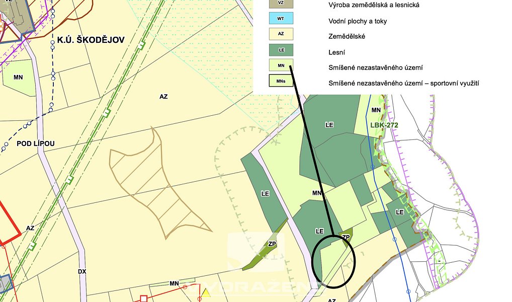 Prodej louky 2 448 m², Příkrý – náhled fotky 5