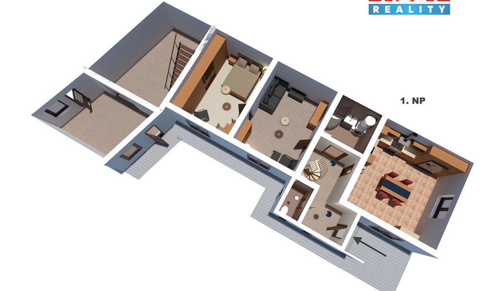 Prodej domu 203 m² s pozemkem 557 m², Bojanovice – náhled fotky 6