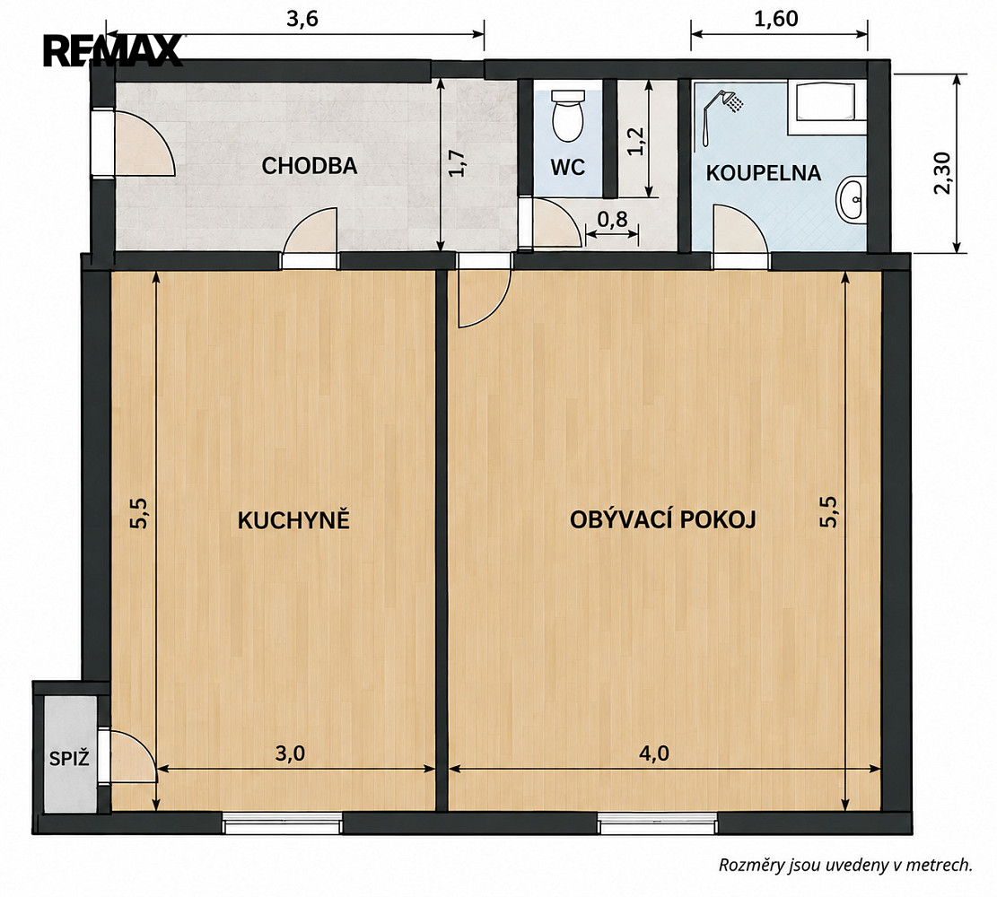 Prodej bytu 1+1 45 m² – fotografie 3