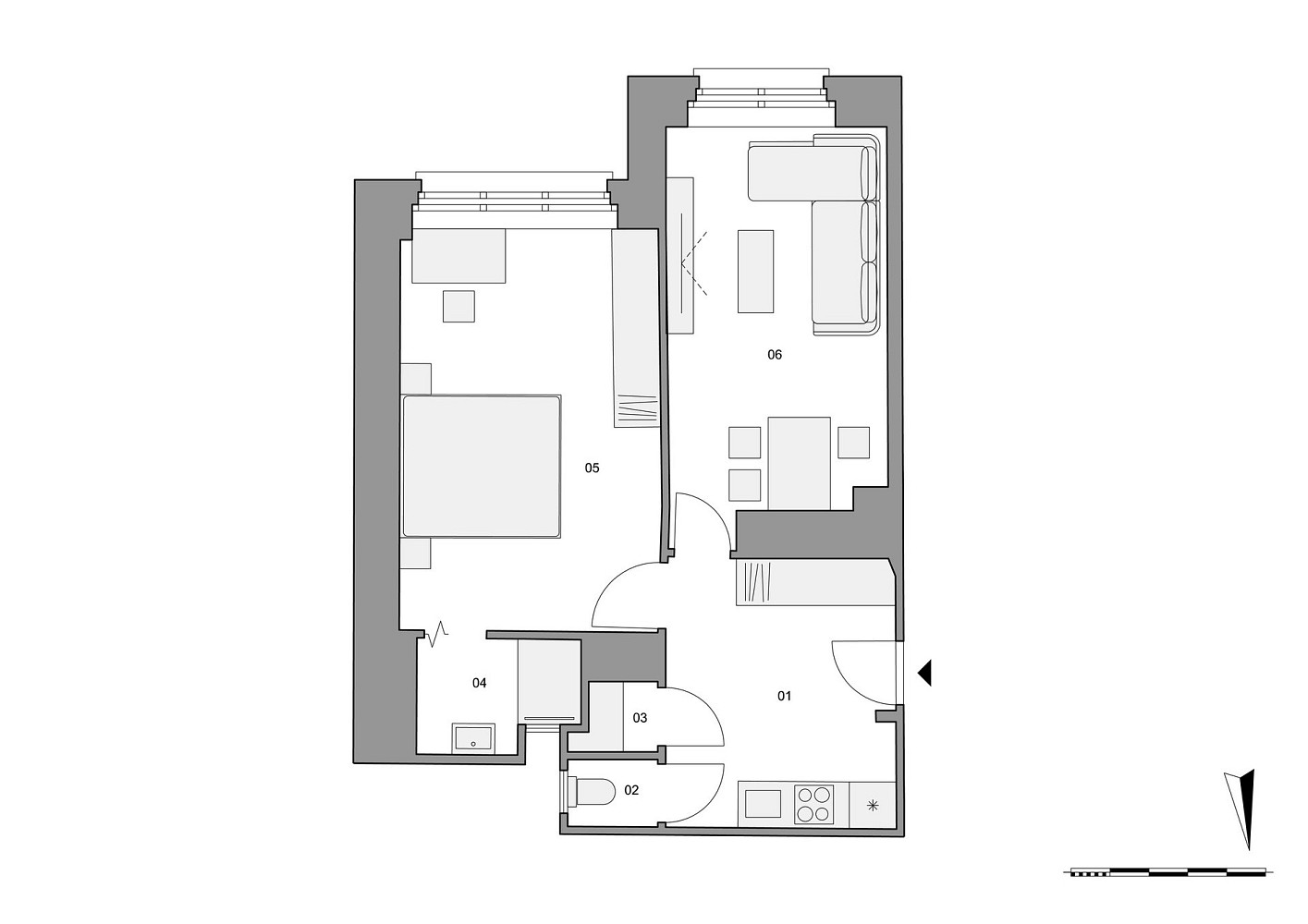 Prodej bytu 2+kk 51 m² – fotografie 5
