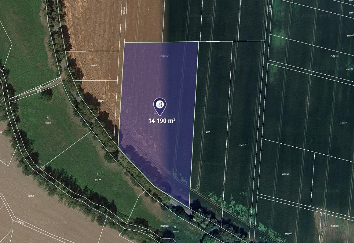 Prodej pole 7 095 m²