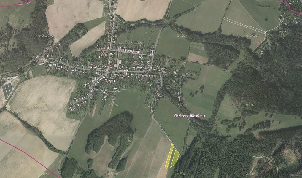 Prodej pole 5 084 m², Slavkov pod Hostýnem – náhled fotky 2