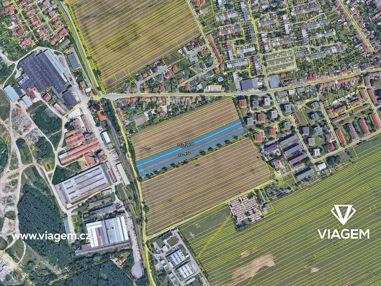 Prodej stavebního pozemku 2 868 m² – fotografie 4