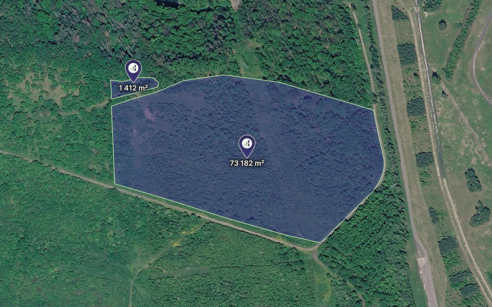 Prodej pole 74 594 m²