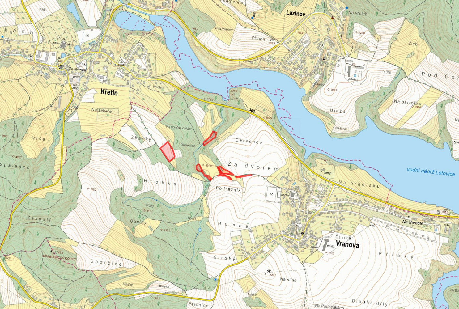 Prodej pole 14 672 m² – fotografie 2