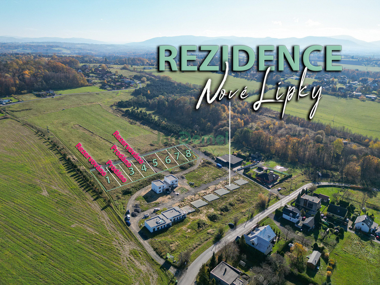 Prodej stavebního pozemku 646 m², Horní Bludovice