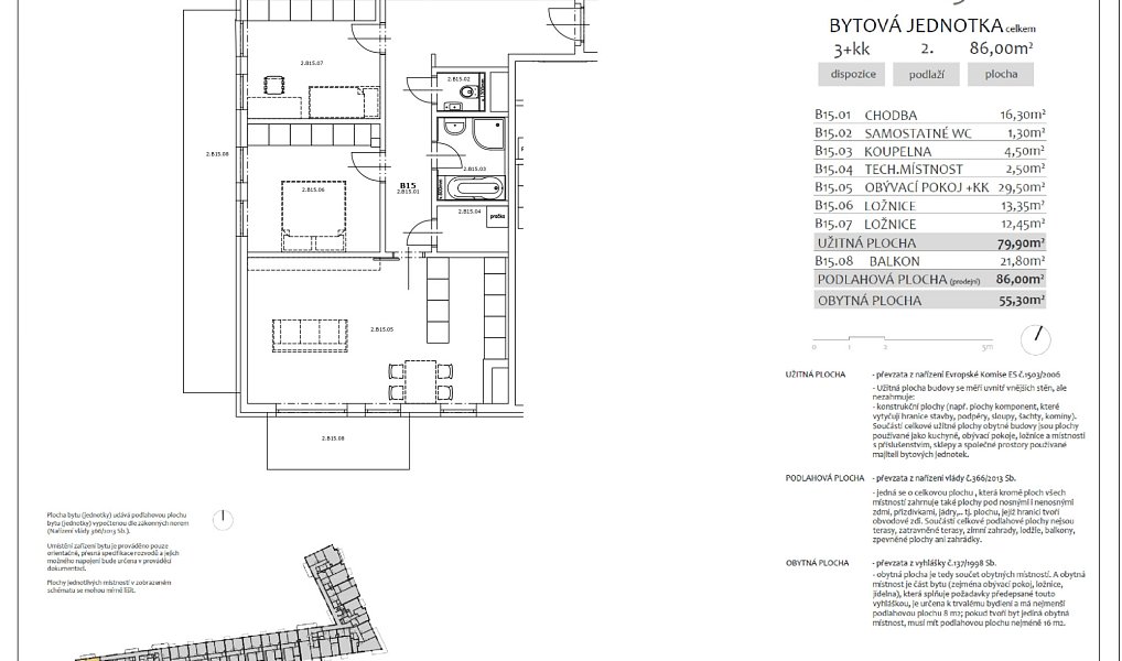 Prodej bytu 3+kk 80 m², Praha – náhled fotky 3