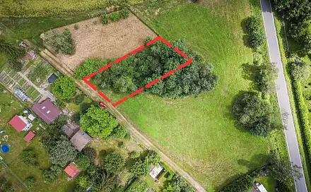 Prodej stavebního pozemku 877 m², Rožmitál pod Třemšínem, okres Příbram