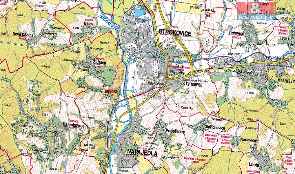 Prodej pole 516 m², Napajedla – náhled fotky 6