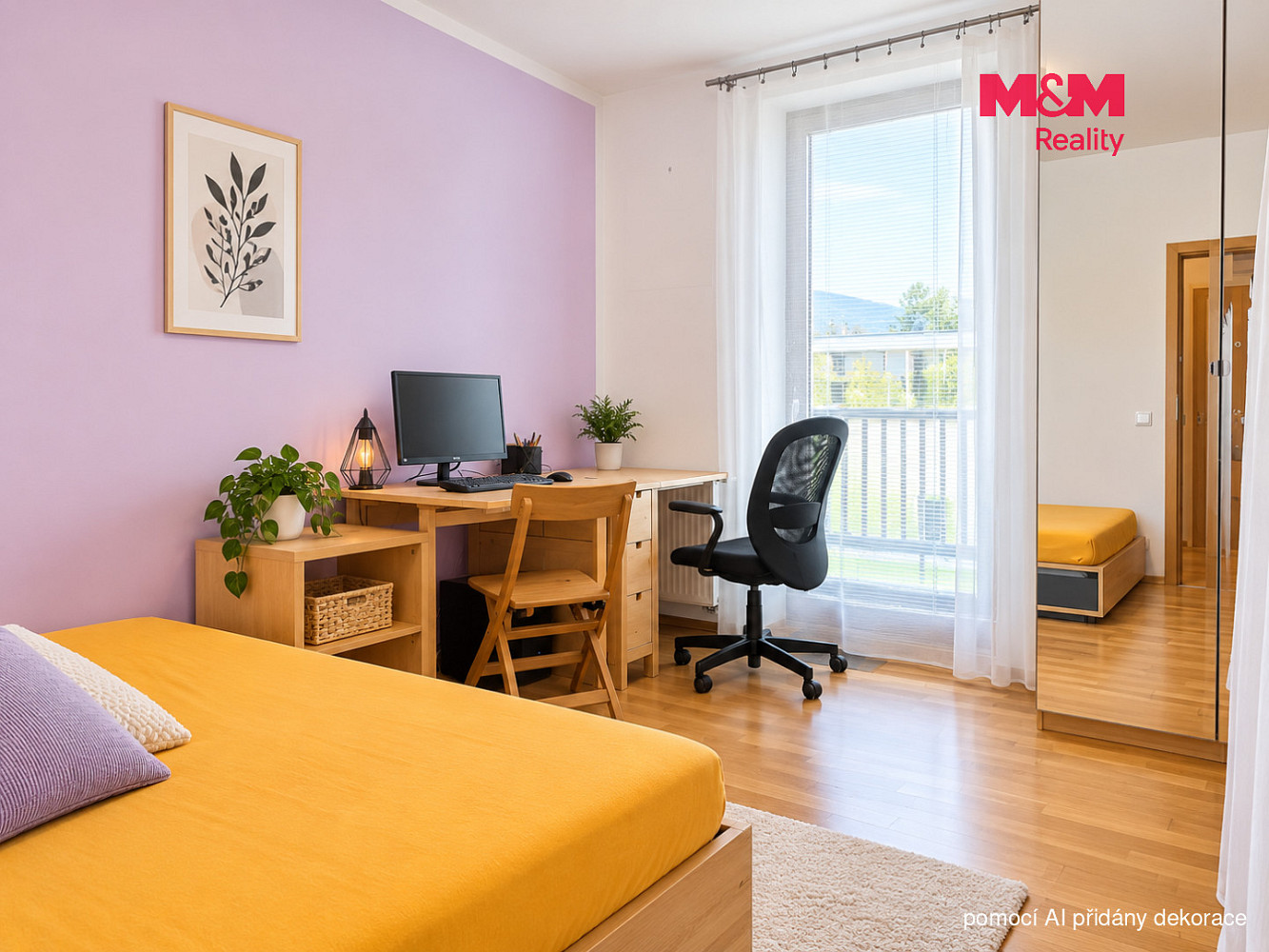 Pronájem bytu 2+kk 48 m² – fotografie 3