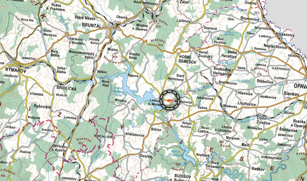 Prodej pole 15 820 m², Leskovec nad Moravicí – náhled fotky 3