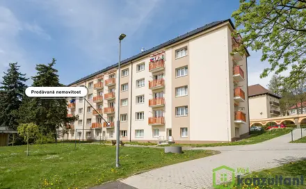 Prodej bytu 3+1 62 m², Okružní, Meziboří, okres Most