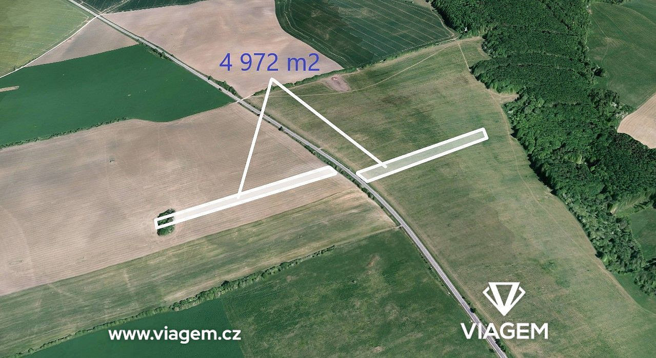 Prodej pole 4 972 m²