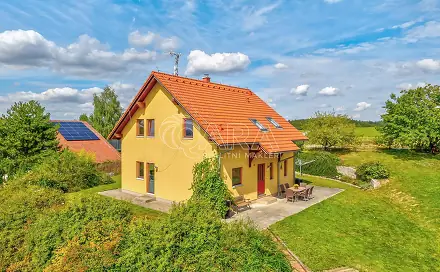 Prodej domu 145 m² s pozemkem 1 823 m², Slunečná, Ondřejov - Turkovice, okres Praha-východ