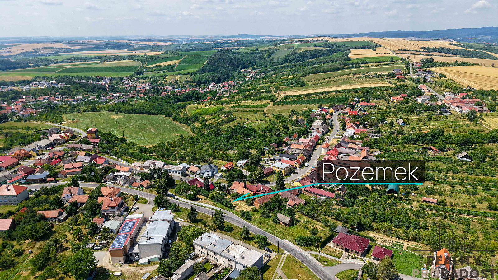 Prodej stavebního pozemku 1 206 m² – fotografie 3