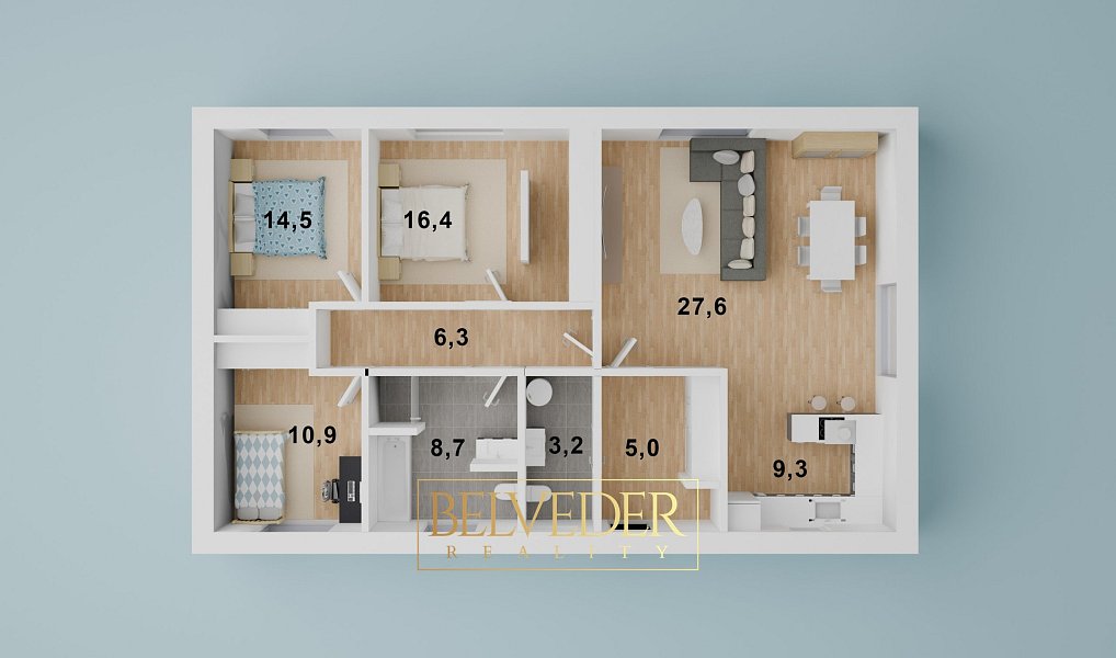 Prodej domu 107 m² s pozemkem 862 m², Dubí – náhled fotky 32